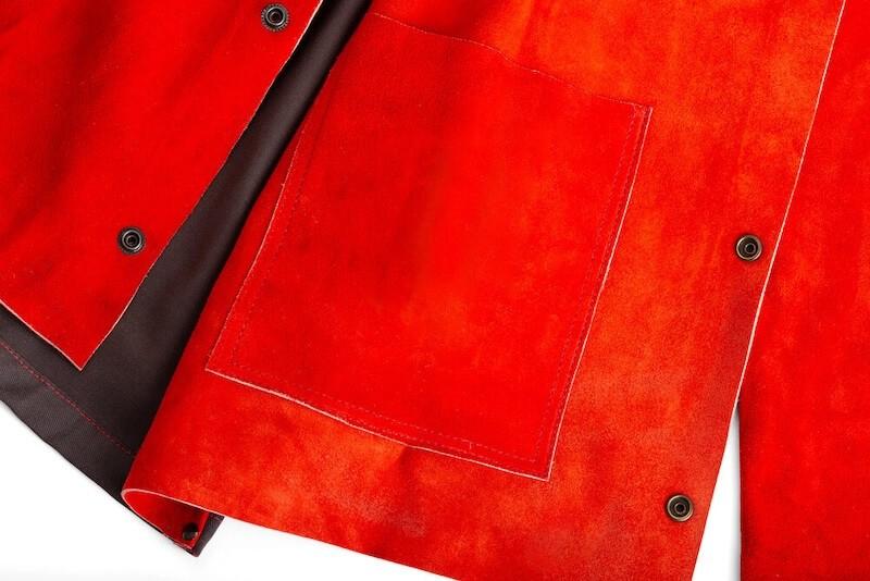 Veste de soudage en croûte de cuir Telwin El Paso - Taille unique_3