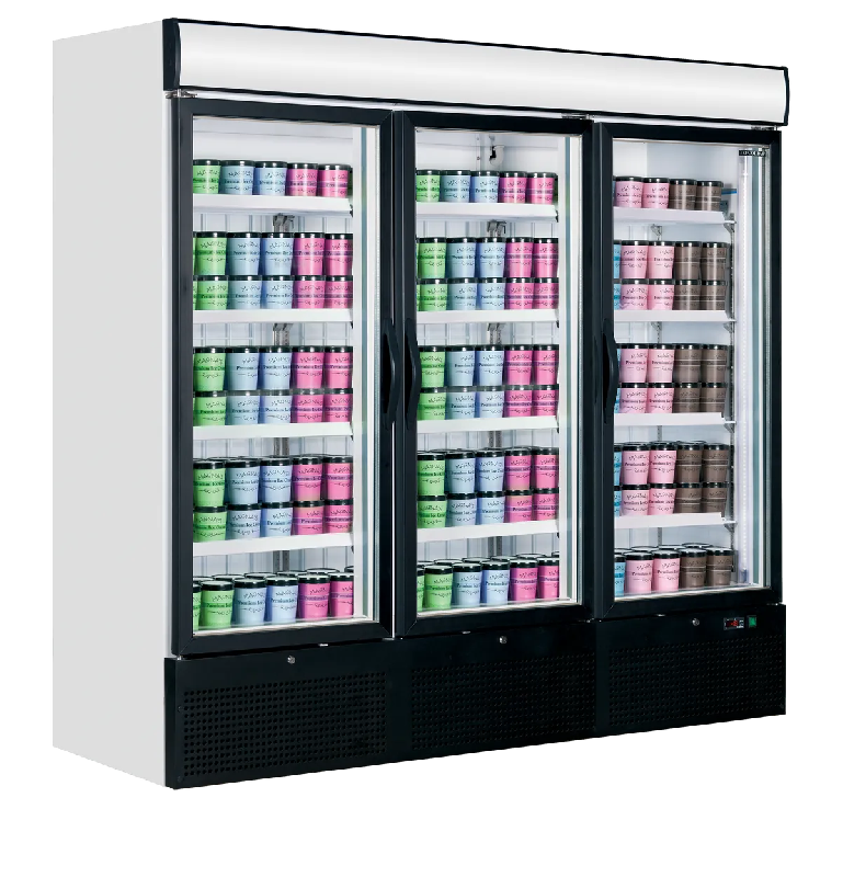 Congélateur vertical vitré NF7500G (1784 / 1657 L) Blanc TEFCOLD_3