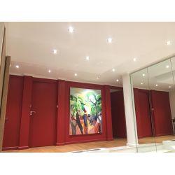 Éclairage LED encastrable avec collerette personnalisable