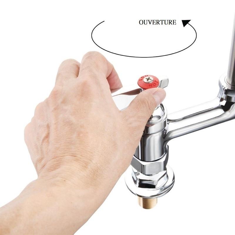 Douchette de rinçage avec un tuyau souple de 50 cm_3