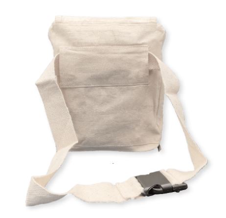 Sac écologique 100 % coton naturel recyclé 280 g/m² - doublure RPET - 28H x 24L x 10P cm_3