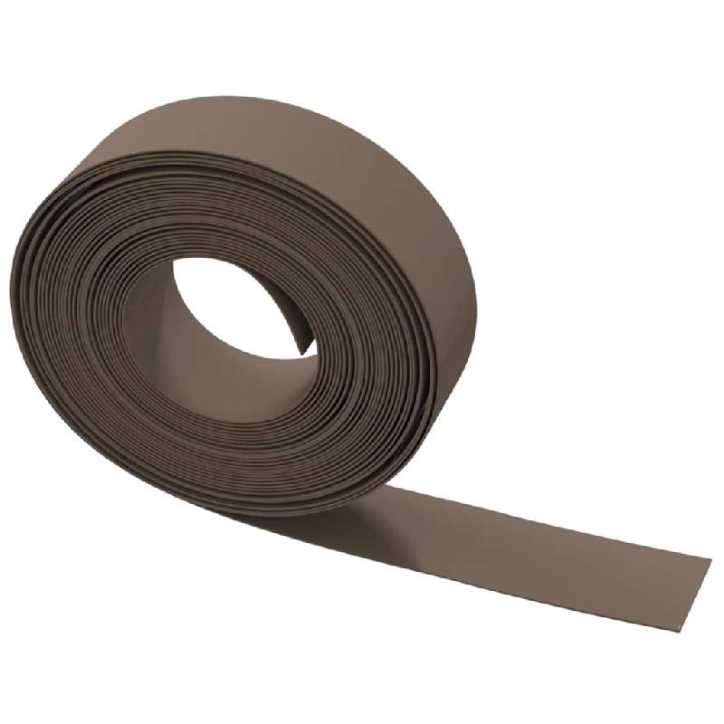 Vidaxl bordures de jardin 2 pcs marron 10 m 15 cm polyéthylène 3155448_3