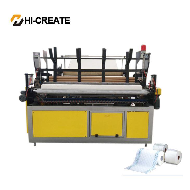 Fabrication de papier hygiénique - Hi-Create - Machine à papier toilette avec contrôle PLC et réglages automatiques_3