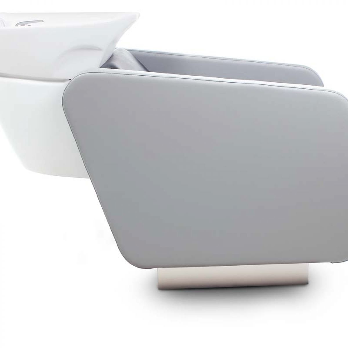 Fauteuil intégré au bac de lavage ergonomique pour salon de coiffure