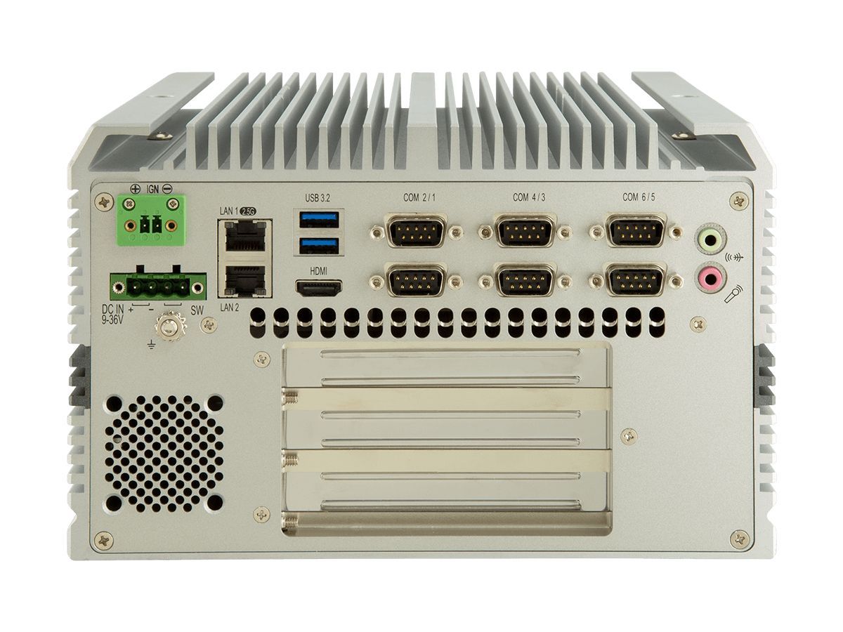 FPC-8107 - Box PC industriel embarqué durci - processeur Intel® Core™ i9/i7/i5/i3 10e génération - sans ventilateur - 3 slots d'extension_3