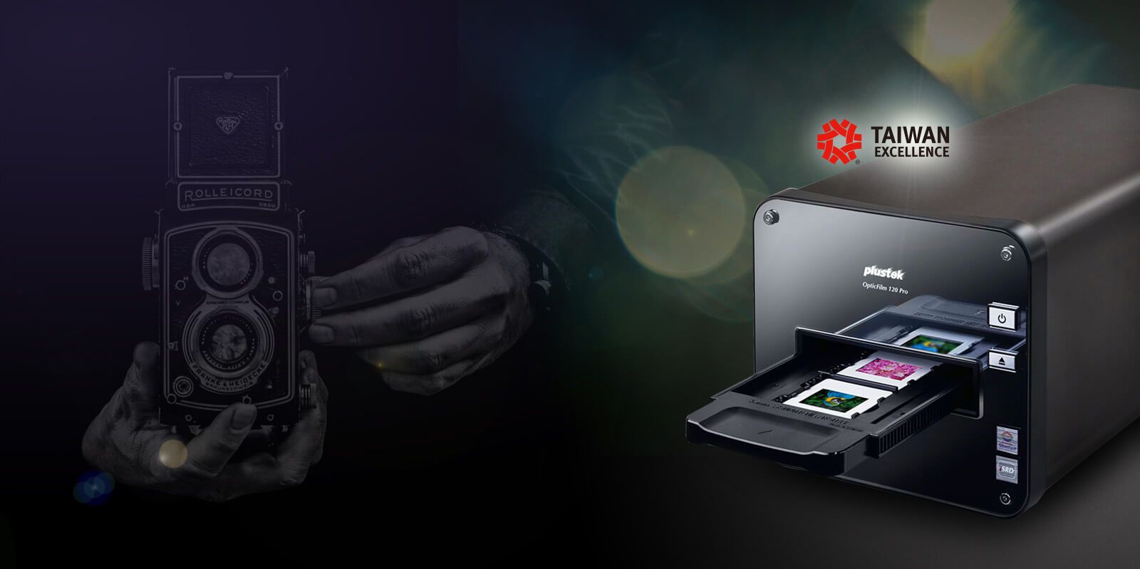 Opticfilm 120 Pro - Scanner photo Plustek - Résolution matérielle jusqu'à 10600 dpi - Interface USB 3.0_3