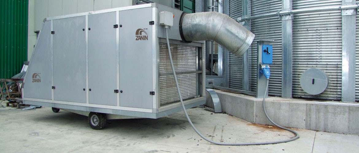 Refroidisseur de céréales ZANIN - Équipement réfrigérant automatique avec ordinateur SIEMENS_3