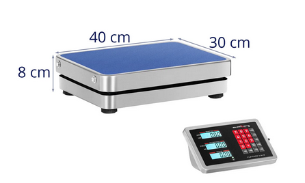 Balance au sol avec plateforme 60 kg - connection wifi_3