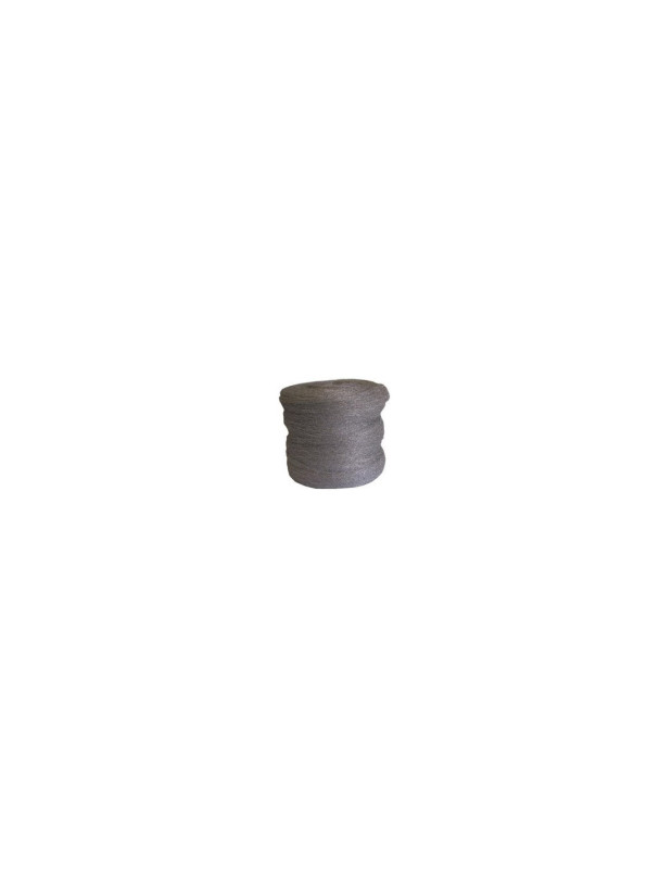 Laine acier doux n°000 bobine de 1kg_3