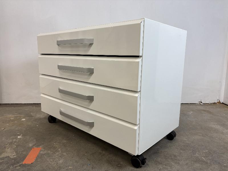 Meuble sous paillasse Asem 4 tiroirs - Métal | 90x47_3