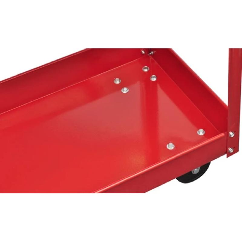 Vidaxl chariots à outils pour atelier 2 pcs 100 kg 2 étagères 140155_3
