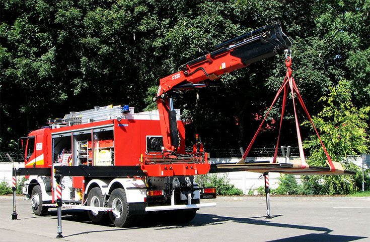 Grue auxiliaire Fassi F335A E-Dynamic - levage jusqu'à 31,7 tm - bras hydraulique jusqu'à 26,70 m avec jib_3