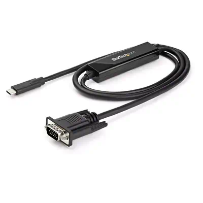 StarTech Adaptateur USB-C vers VGA 1m - Cble Vidéo Actif_3