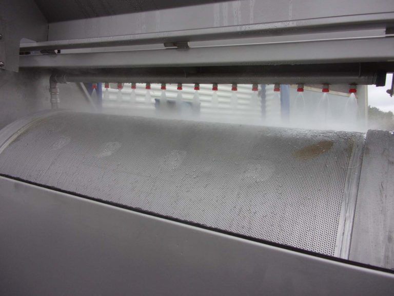 Tamis trommel - tamiseurs et cribles à déchets - aquameo - débit : de 15 à 800 m3/h_3