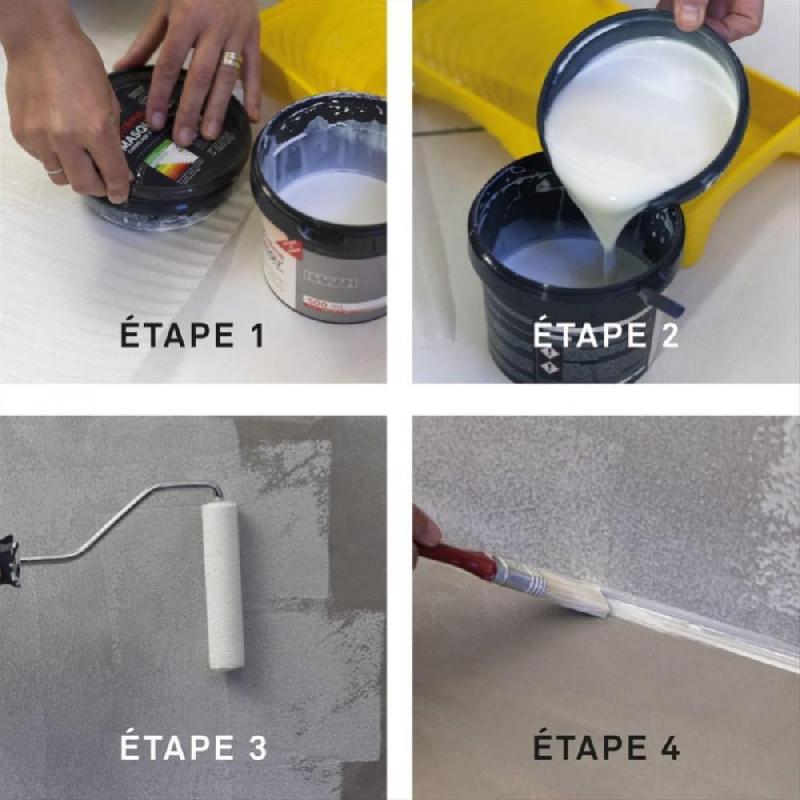Vernis Masqu'Carrelage et Mur MAISON DECO - Incolore, Mat, 0.5L, Spécial Douche et Plan de Travail_3