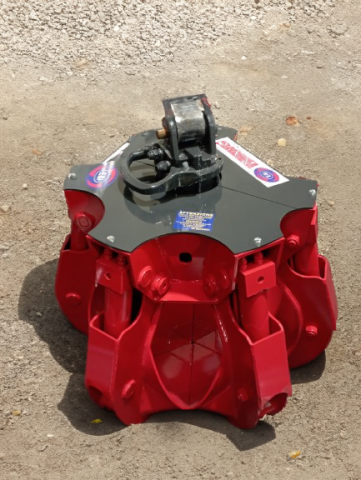 Grappin à ferraille Euromec - PE01 pour camion grue et mini pelle de 0.8 à 10 tonnes_3