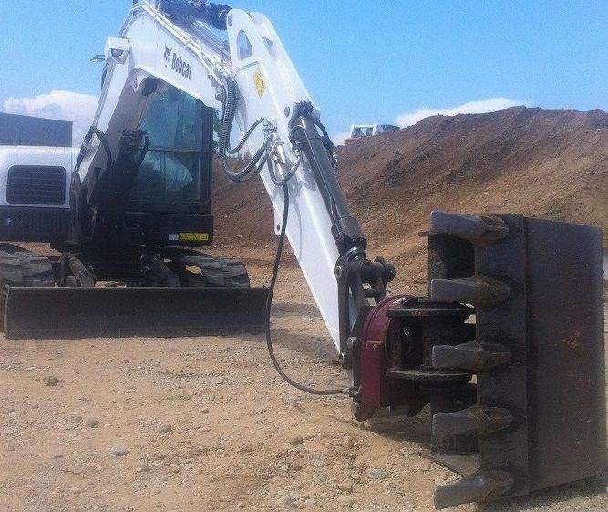 Outil Roto-one rb120 pour rotation d'équipements de terrassement