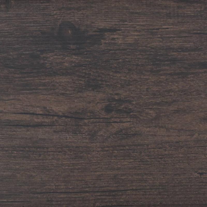 Vidaxl planche de plancher pvc autoadhésif 5,02 m² 2 mm marron foncé 245177_3