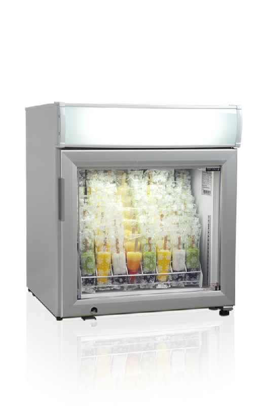 Armoire réfrigérée négative vitrée compacte avec canopée LED.- 48 L | Tefcold - UF50GCP_3