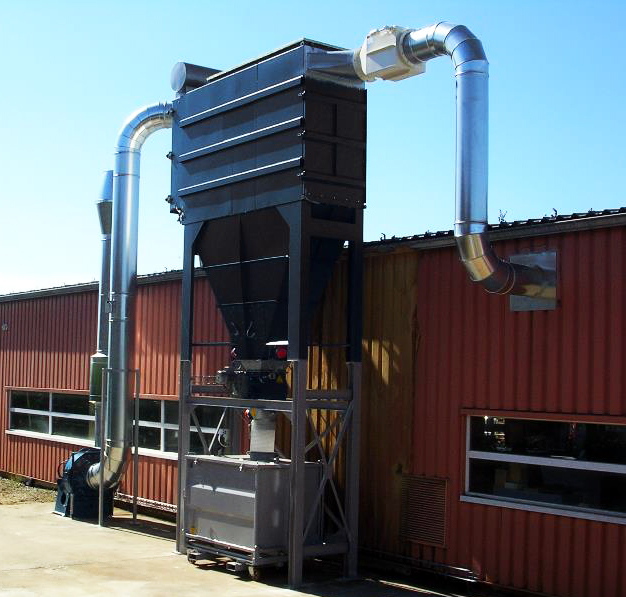 Dépoussiéreur à manches verticales ou à poches filtrantes horizontales - Separobois® M/ P_3