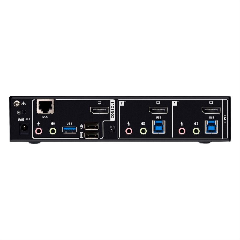 ATEN CS1922A Commutateur KVMP™ DisplayPort 8K USB 3.0 à 2 ports (câbles inclus)_3