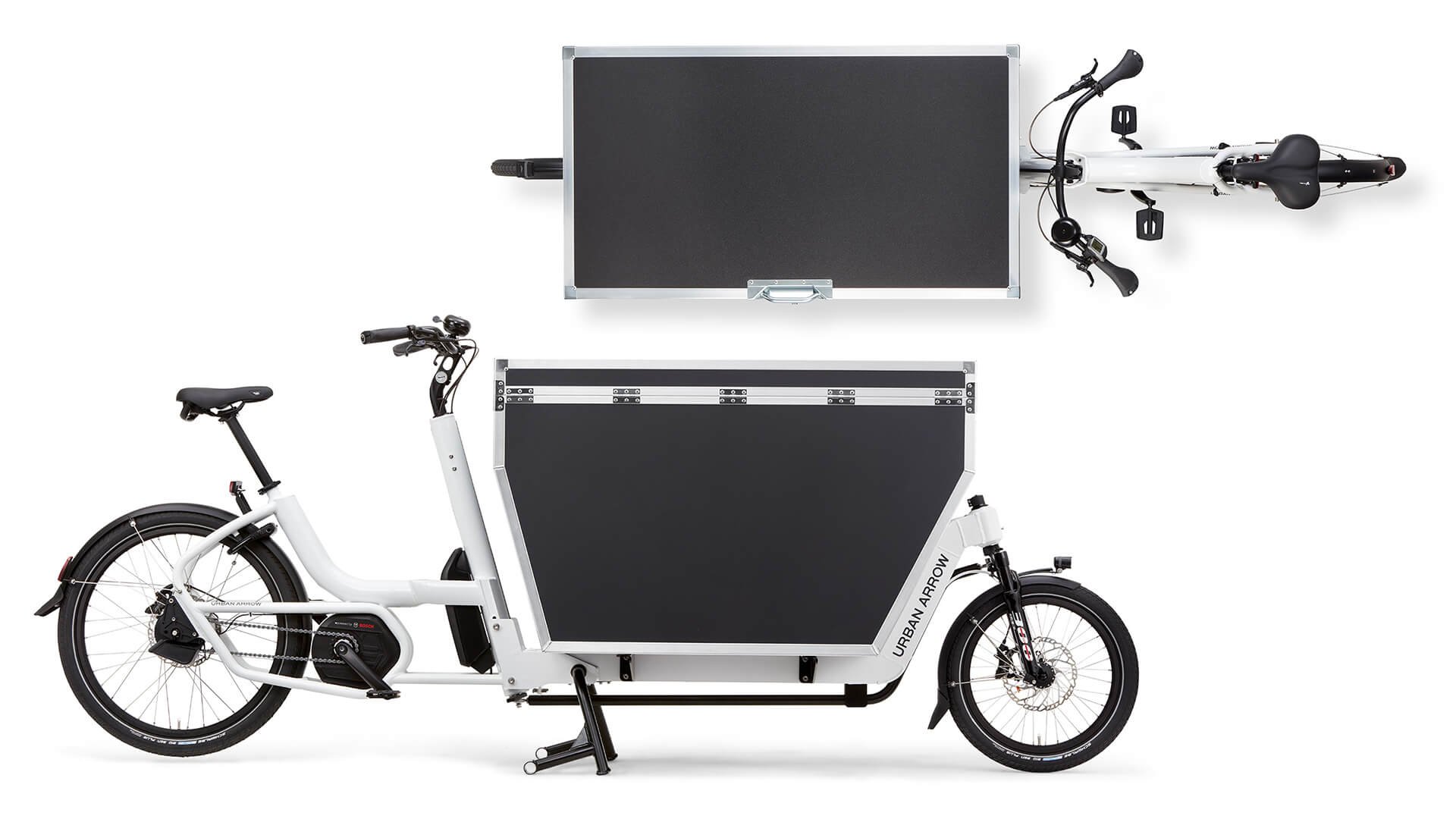 Biporteur électrique Urban Arrow Cargo XL - Moteur Bosch Performance Line, Freins hydrauliques, Caisses modulables_3
