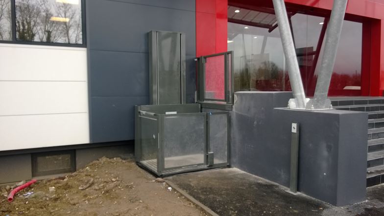 Mini élévateur pour lieux publics ou particuliers -  DHSE_3