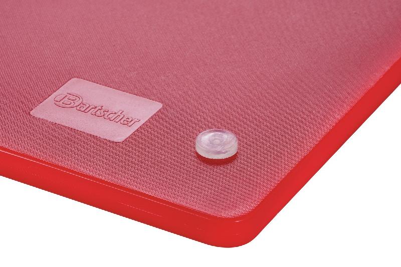 Planche à découper 60x40 W A120592 Bartscher - Rouge_3