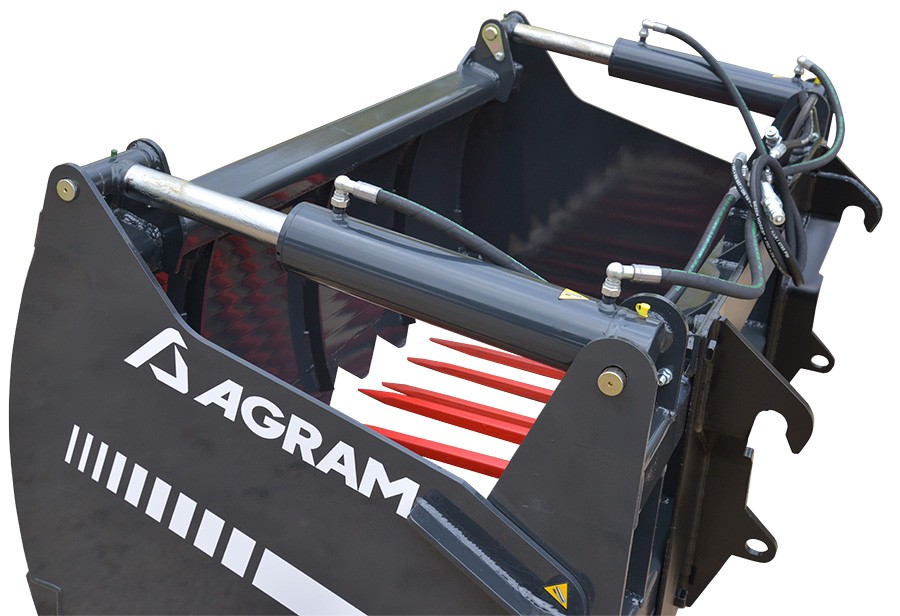 Coupe-silo - pince à désiler gamme agricole et lourde 1,65 m - agram_3
