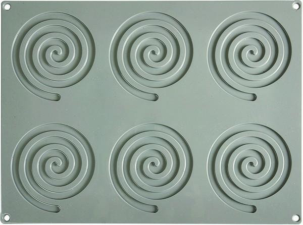 Spirale - Moule en silicone Gourmand Pavoni Italia - 6 empreintes_3