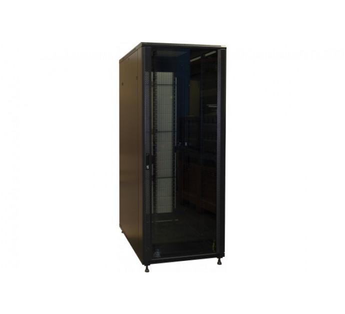 Dexlan baie serveur SRV-800 Series 42U 600x1000 mm - Noir - Kit - Charge 800 Kg - Portes verre et nid d'abeilles_3