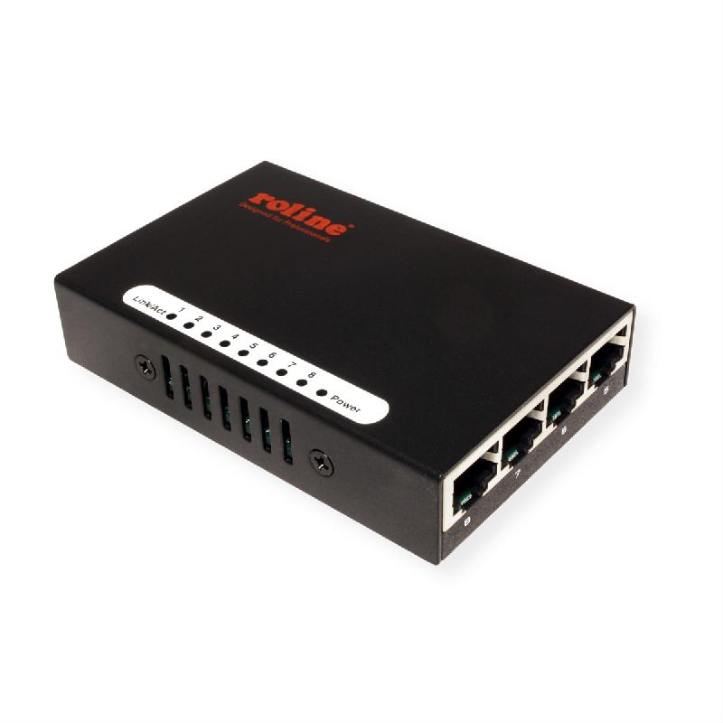 ROLINE Fast Ethernet Switch, Pocket, 8 ports_3