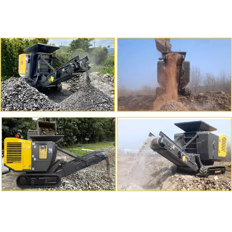 Broyeur Concasseur de Pierre sur Chenilles - Capacité 60 t/h - Moteur Diesel 48 kW - EB-50_3