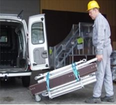 M-max échafaudage - ultralu - hauteur travail maxi. 3.00 m à 7.00 m_3