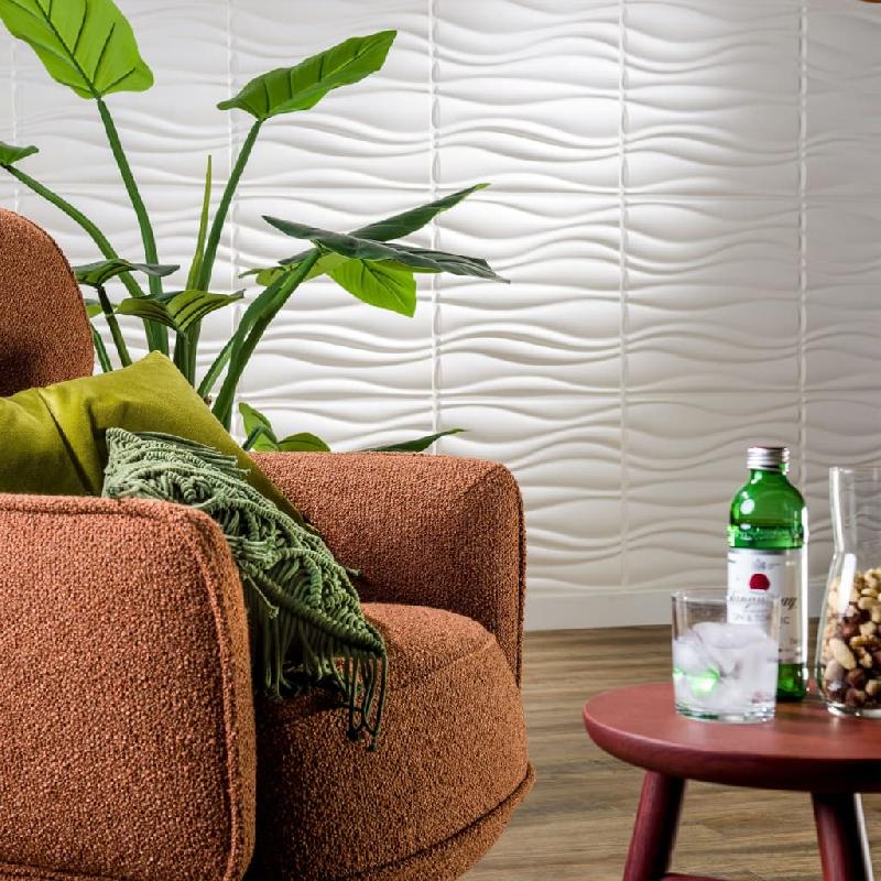 Wallart panneaux muraux 3d waves 12 pcs ga-wa04 412818_3