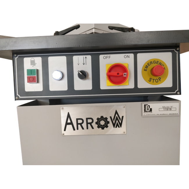 Encocheuse à angle fixe ADFORM - EF226 - capacité 220x6mm acier - réglage automatique des lames_3