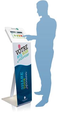 Borne de collecte d'avis en temps réel pour événements