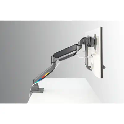 Bras double écran SmartFit avec traverse et poignée_3