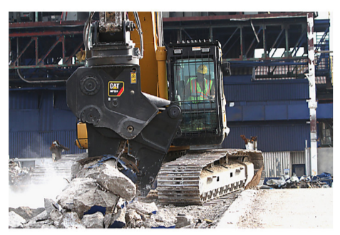 Cisailles universelles mâchoire de démolition mp318 - caterpillar finance france_3