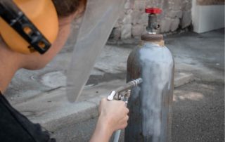 Sableuse à dépression D50 ACF - idéale pour les petits travaux de décapage de matériaux divers_3