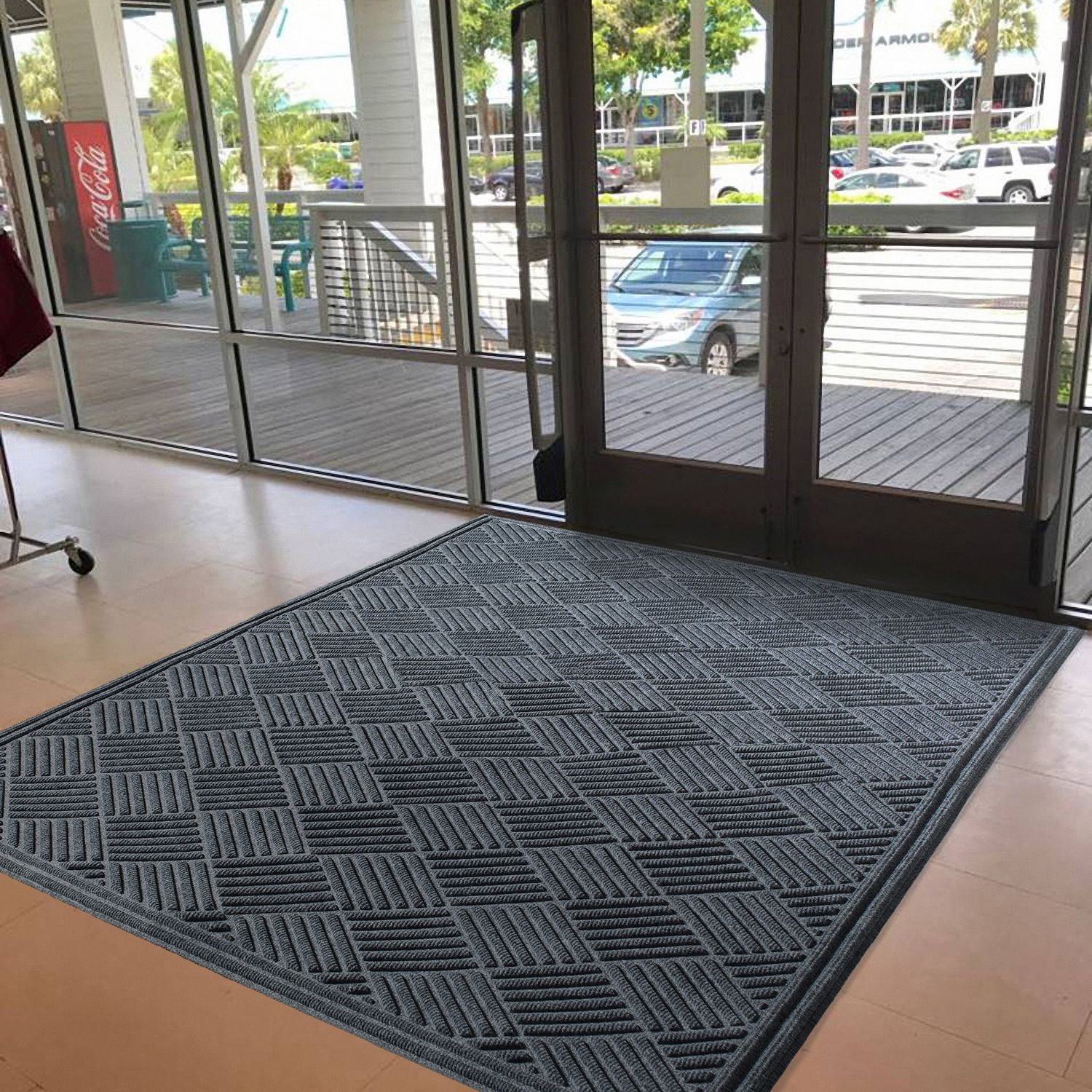 Tapis d'intérieur - Diamond CTE? 151 - Notrax tapis d'entrée Gris_3