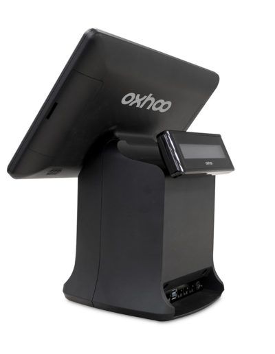Zeo - Terminal de point de vente OXHOO avec imprimante intégrée amovible et écran 14’’ Wide 16/9 LED - Noir ou Blanc_3