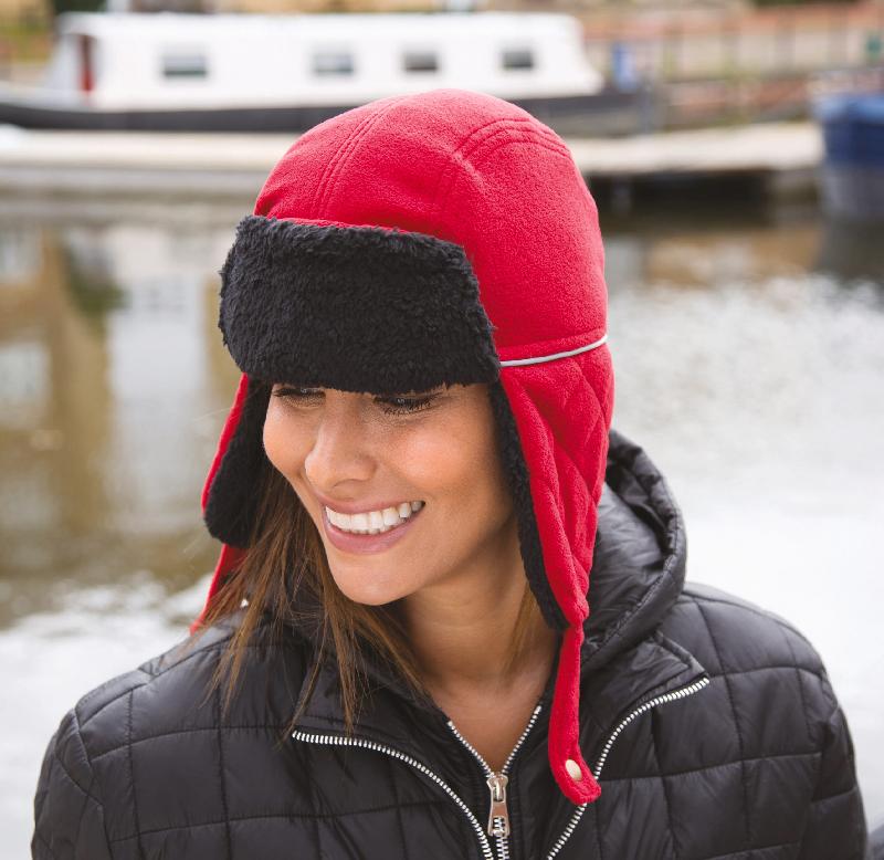 Chapeau Ocean Trapper - Réf: RC032X - 100% polyester, polaire intérieure, détails réfléchissants, ajustable_3