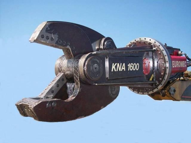 Cisaille de démolition hydraulique Euromec - KNA - 1220 Tonnes pour pelles de 35 Tonnes_3
