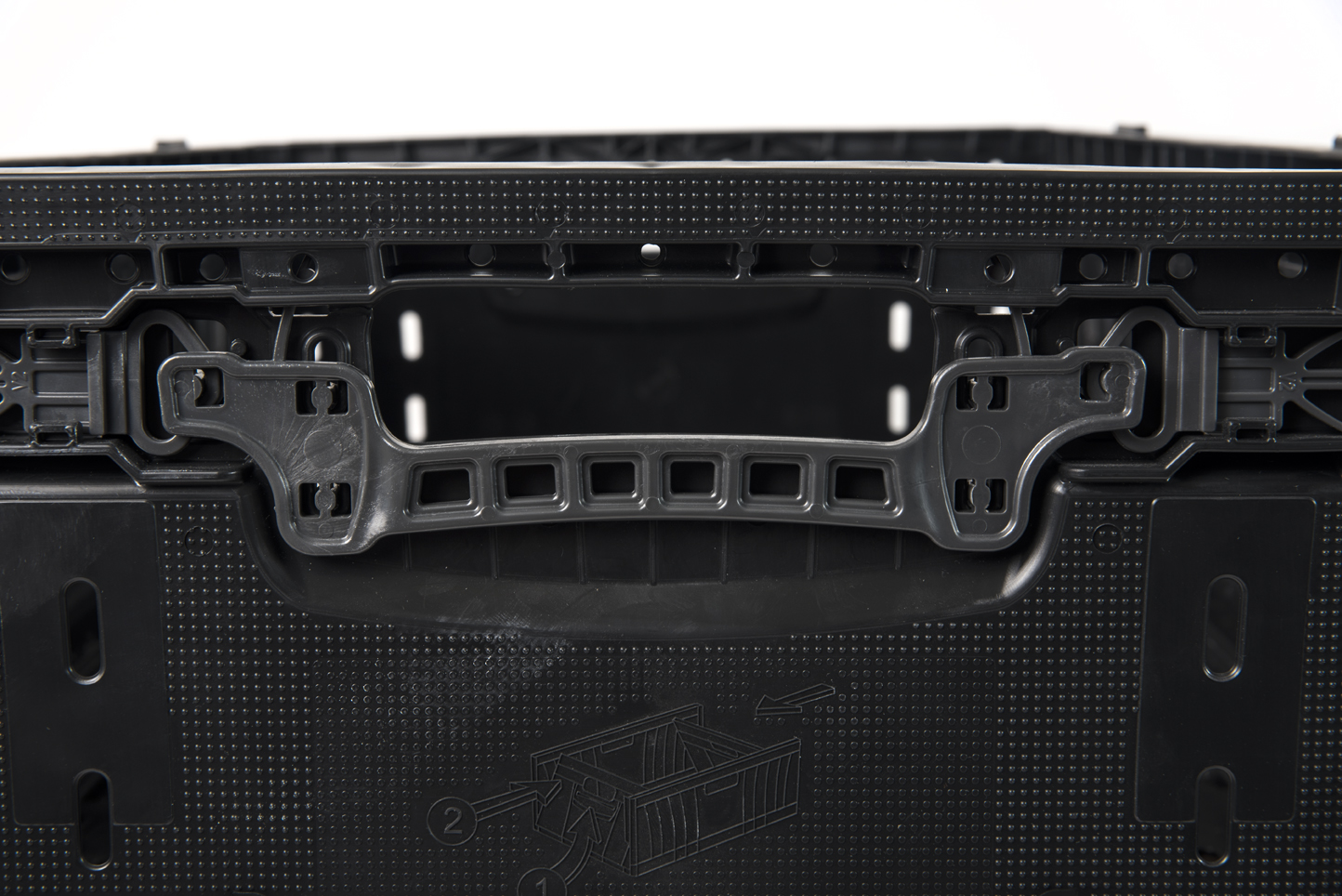 Bac pliable avec verrou actif 616 - pliable et empilable - Dim ext 600 x 400 x 181 mm_3