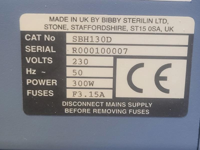 Chauffe-bloc / bain à sec digital STUART SBH130D_3