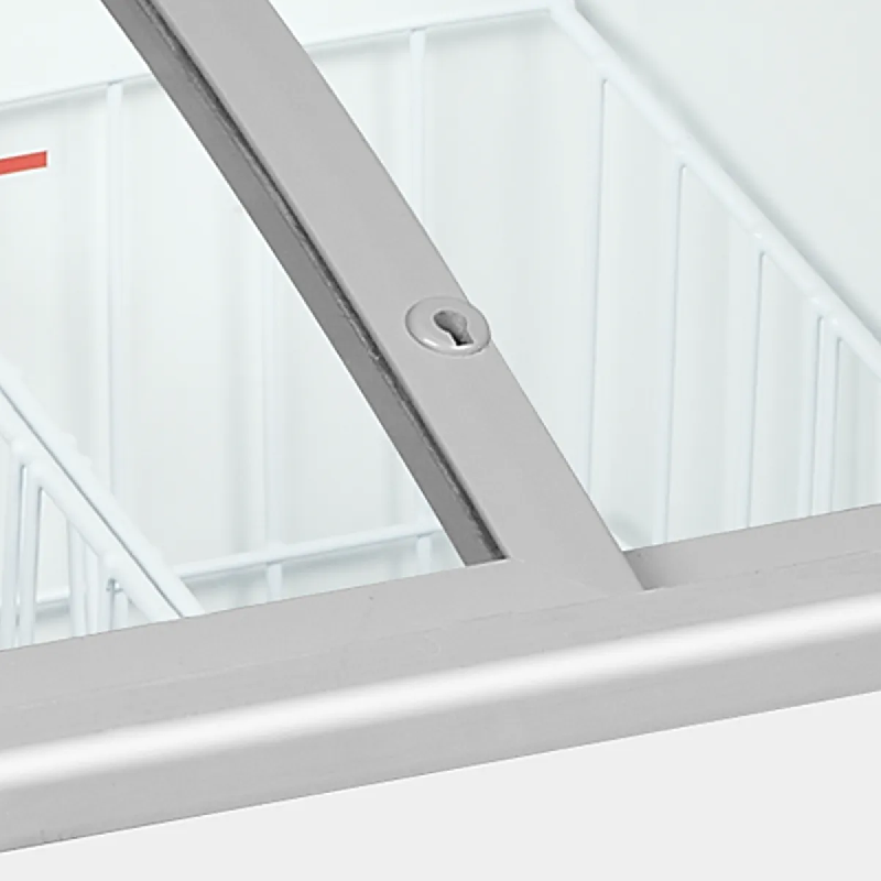 Congélateur vitré de crème glacée IC101SCEB LED (100 / 85) blanc TEFCOLD_3