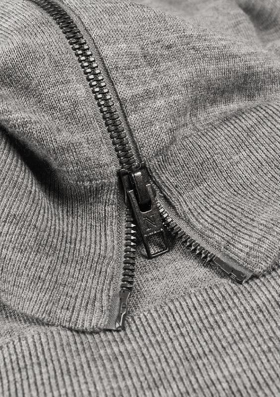 Cardigan pour hommes - Mélange gris - Phoenix Men - Nimbus_3