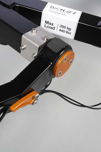 Remorque vélo mécanique professionnelle pour vos livraisons quotidiennes - Capacité 200kg -Bicylift_3