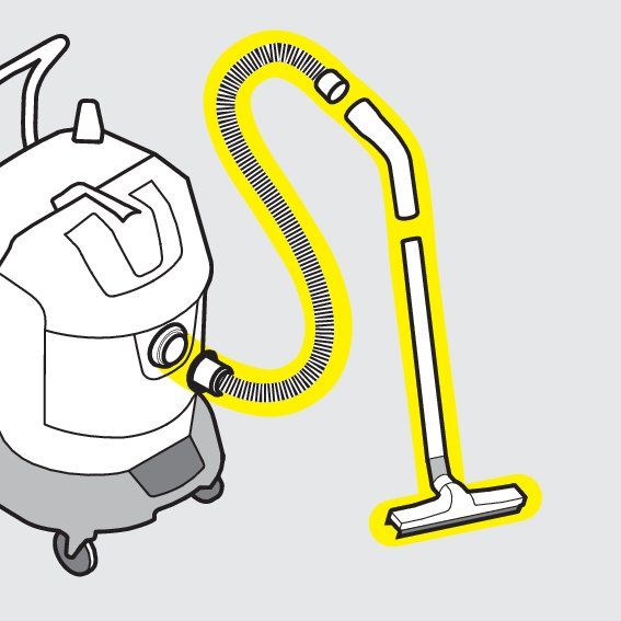 NT 50/1 Tact Te M - Aspirateur à poussière et eau Kärcher - Classe M - Cuve 50L - Débit d'air 74 l/s_3